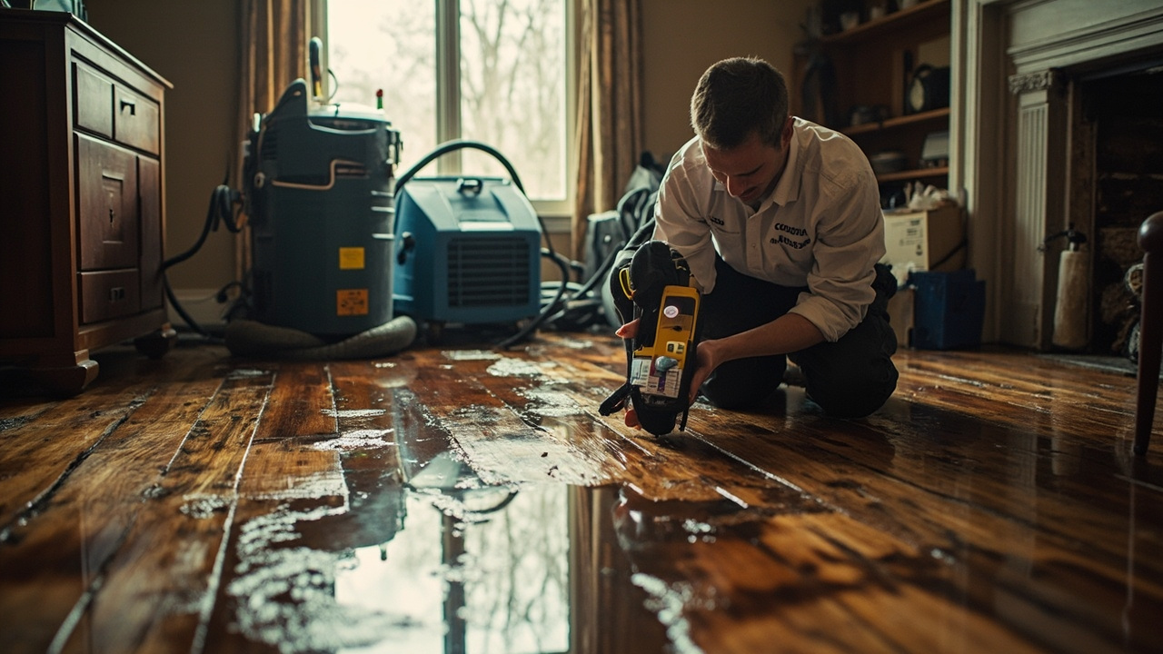 Hardwood Floor Water Damage in Boston – Specialized Drying Methods That Save Your Floors From Permanent Warping
