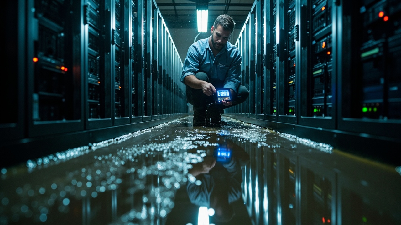 Why Boston Server Rooms Face Critical Water Damage Risks