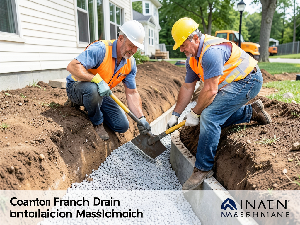 Choosing between exterior french drains and interi