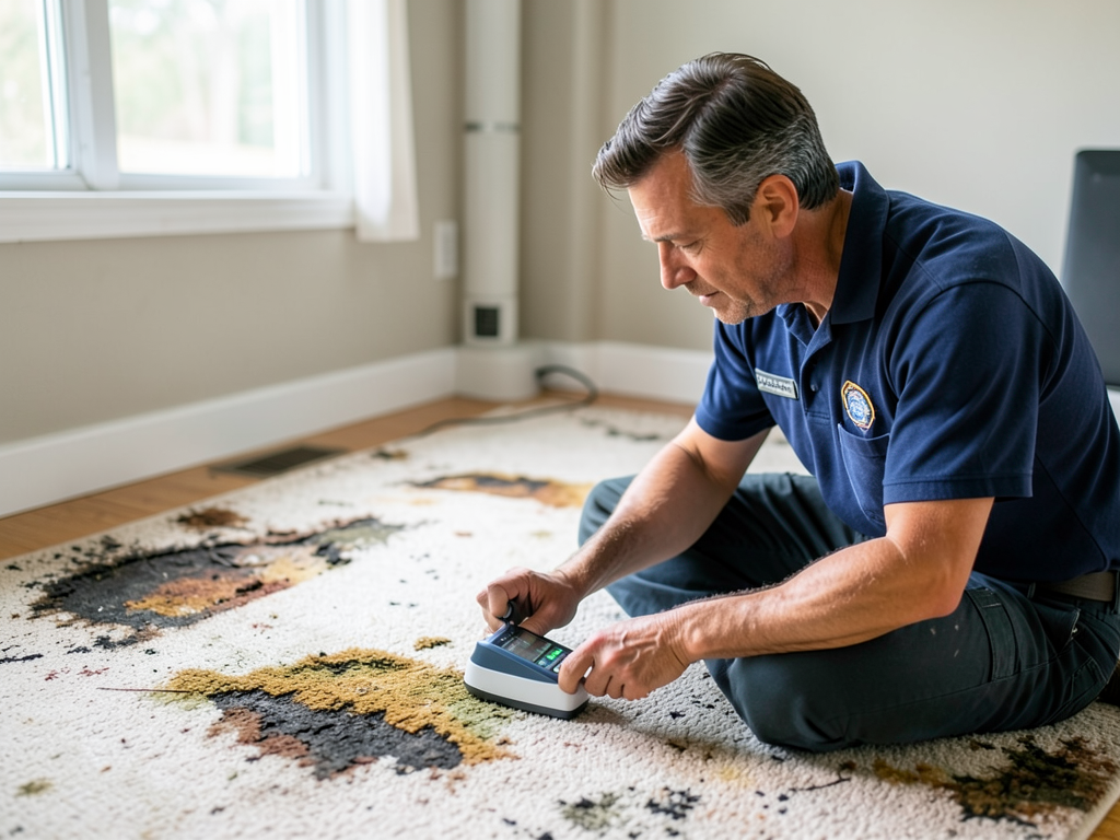 Deciding if your wet carpet is worth saving after