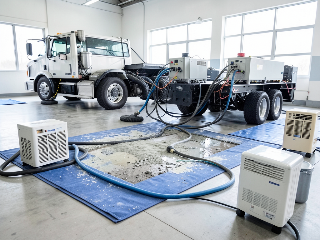 How to dry out wet hardwood floors in a Brookline estate