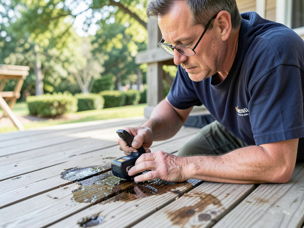 How to Find a Hidden Water Leak Under Your Marblehead Outdoor Deck