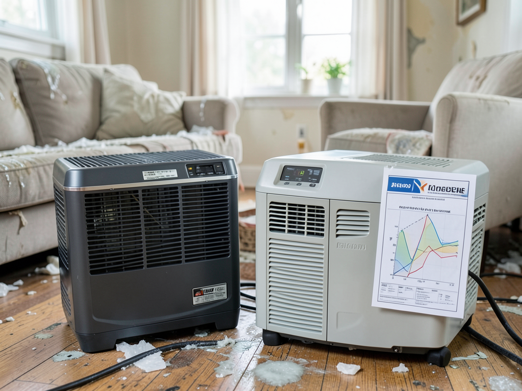 What to Do When Your HVAC Humidifier Leaks Through the Floor in Burlington